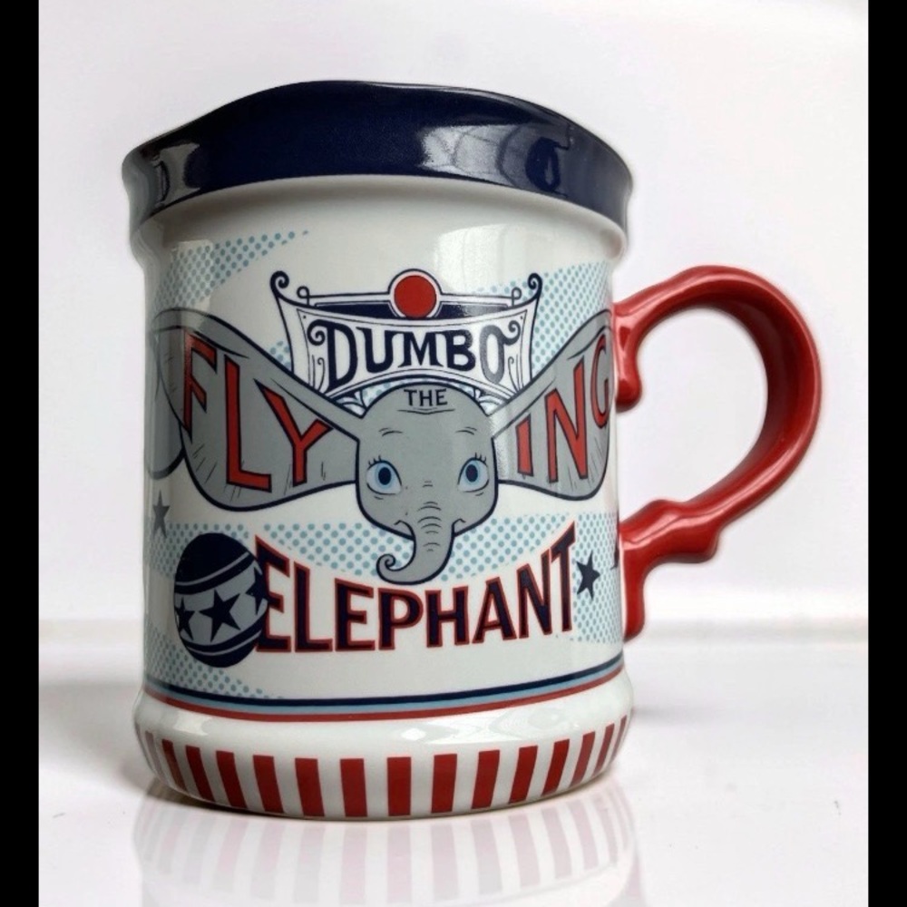Disney Dumbo The Flying Elephant Medici Bros. Circus Ceramic Mug Coffee Tea